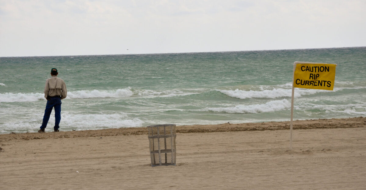 Caution Rip Currents