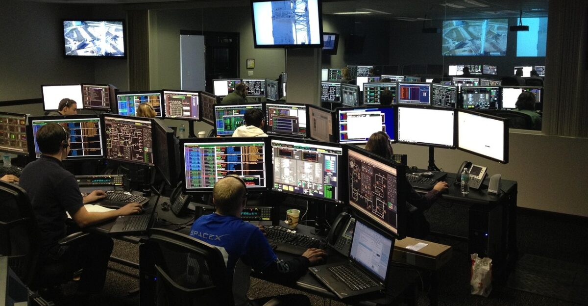 space center spacex control center rocket science computers controllers cape canaveral cape kennedy displays monitoring monitors technology spacex control center control center control center monitoring monitoring monitoring monitoring monitoring