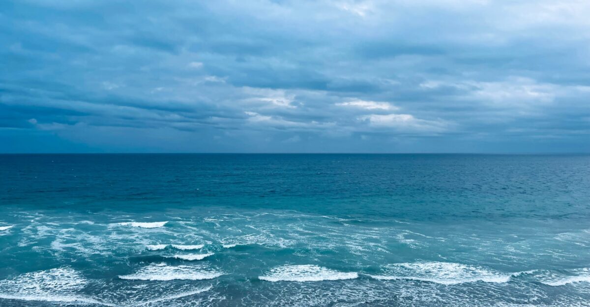 waves on a beach