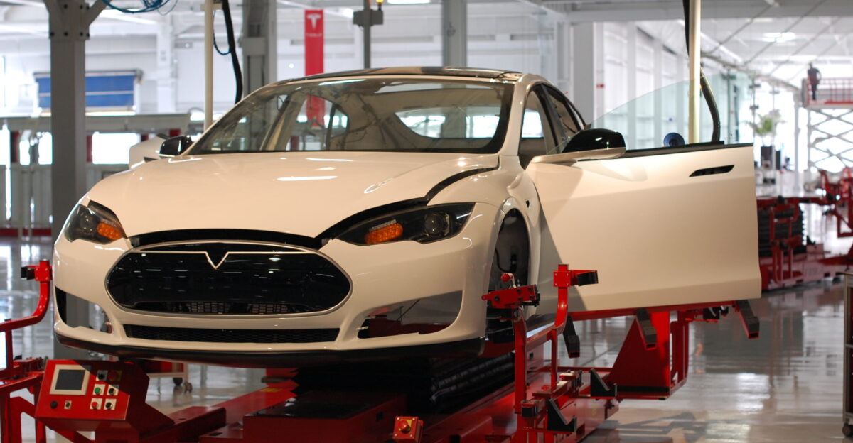 Tesla Factory Fremont CA USA