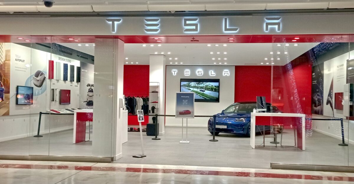 Tesla Brent Cross Shopping Centre